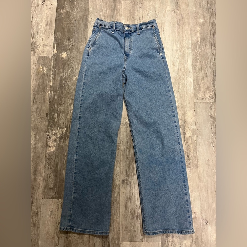 Levi Strauss high-rise loose straight jeans